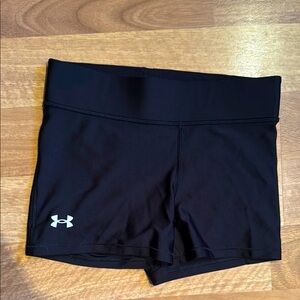 Under Armour Black Athletic Compression Shorts